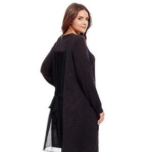 Melissa Mccarthy Seven 7 Tie Back Cardigan